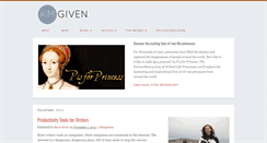 Desktop Screenshot of kerrygiven.com
